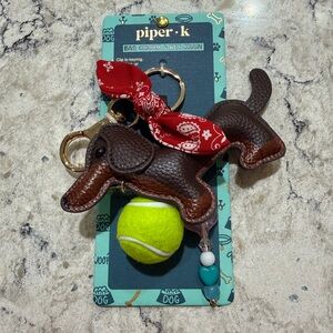 Piper K Dachshund Beautiful Keychain/Purse Charm